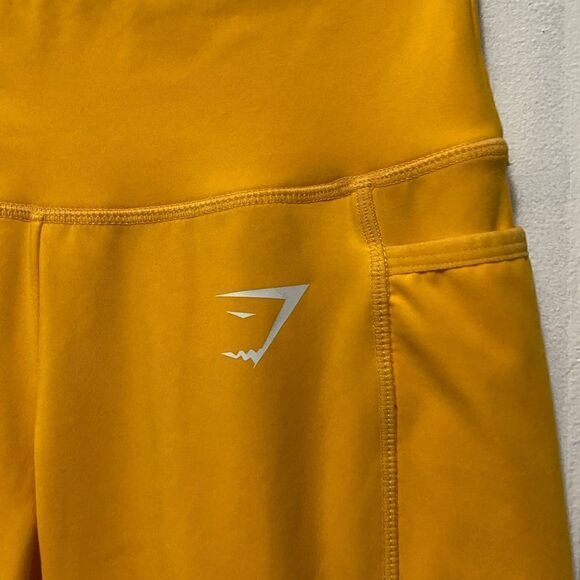 Gymshark Women’s Leggings Full Length Gold XS - Picture 2 of 6
